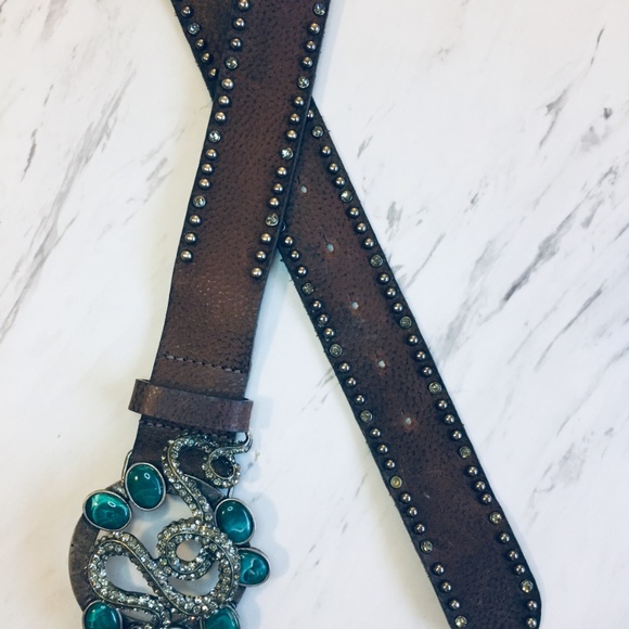 Brown Leather Belt main image 5